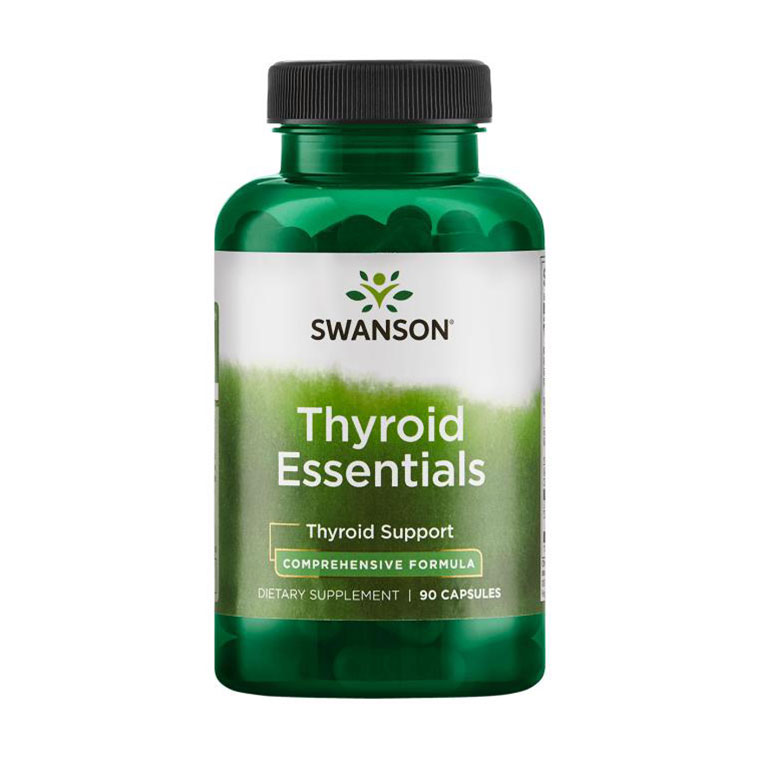 Підтримка щитовидної залози Swanson Thyroid Essentials, 90 капсул